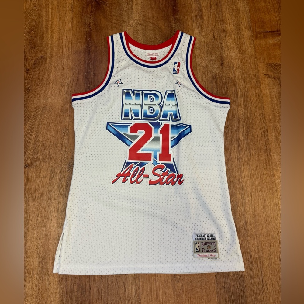 NBA All Star Dominique Wilkins Mitchell & Ness Jersey
